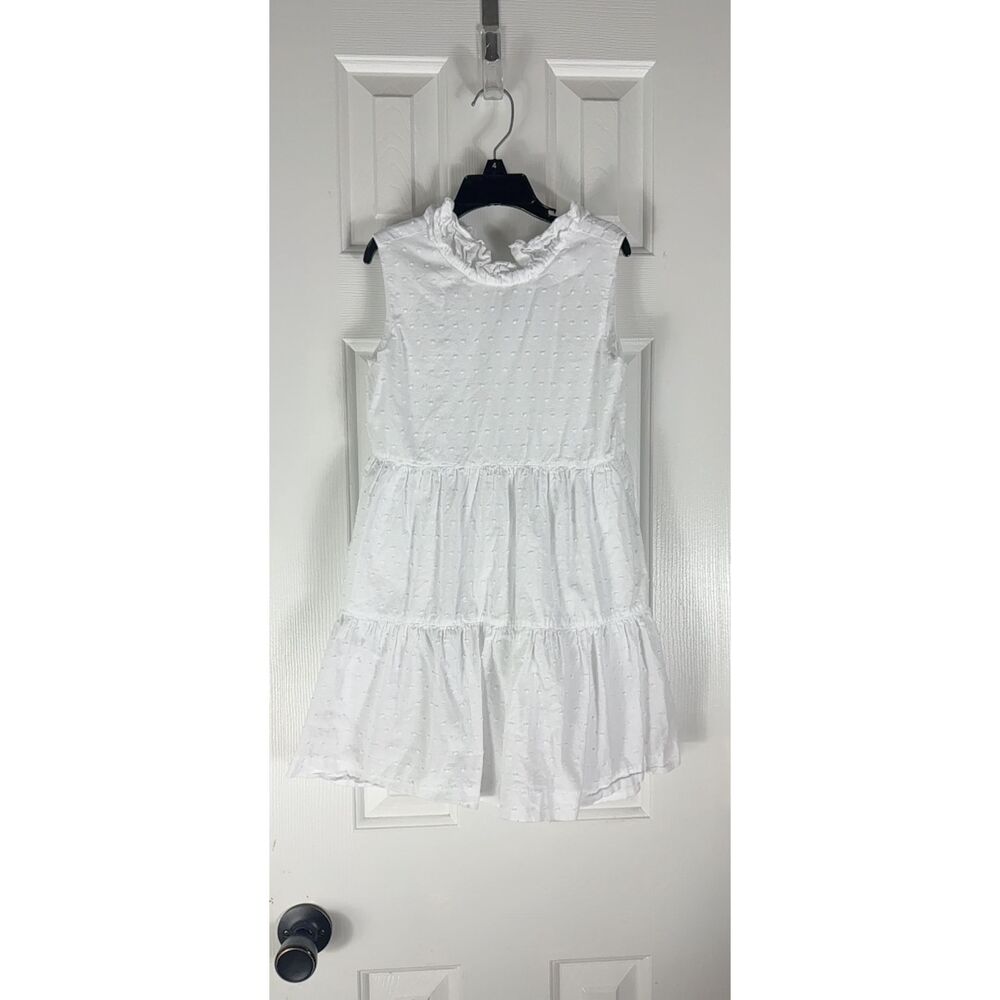 Luli & Me Girls White Dress Size 7